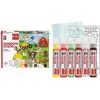 Marabu KiDS Window Color Σετ Farm, 6 x 25 ml αφαιρούμενο χρώμα παραθύρου, υδατοδιαλυτό, αφαιρούμενο, 1 σετ (0306000000006)