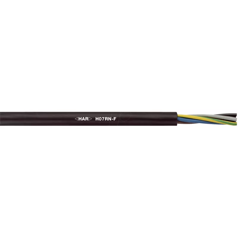 LAPP H07RN-F 2x1,5mm² λαστιχένιο καλώδιο 50m μαύρο 1600199/50