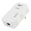ALLNET ALL1681203-CH Powerline 1200 Mbps Gigabit PoE+ γέφυρα με ενσωματωμένη πρίζα