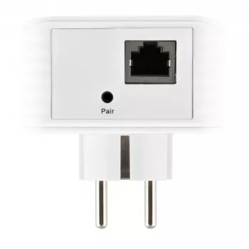 ALLNET ALL1681203-CH Powerline 1200 Mbps Gigabit PoE+ γέφυρα με ενσωματωμένη πρίζα
