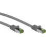 Wentronic Goobay καλώδιο δικτύου CAT 8.1 Patch S/FTP (PiMF), γκρι, 0,5 m 61114