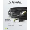 Wentronic Goobay καλώδιο δικτύου CAT 8.1 Patch S/FTP (PiMF), γκρι, 0,5 m 61114