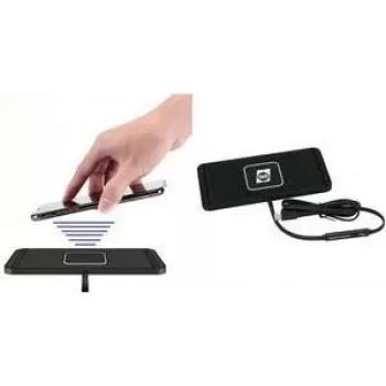 IWH ασύρματο pad φόρτισης με λειτουργία ταχείας φόρτισης, 1x USB-C, compact, για συσκευές Qi, 1 τεμ. (019067)