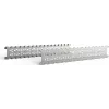SCHROFF 23130084 19 inch κιτ τοποθέτησης σε rack - χάλυβας, γαλβανισμένο, 2 βάσεις, 4 βίδες M4x10, 4 παξιμάδια M4, 4 ροδέλες, 4 πλαστικές ροδέλες