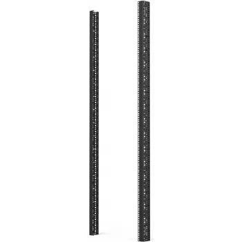 Schroff 23130-014 κάθετη ράγα τοποθέτησης, 38U, 1800 mm, χάλυβας, μαύρη