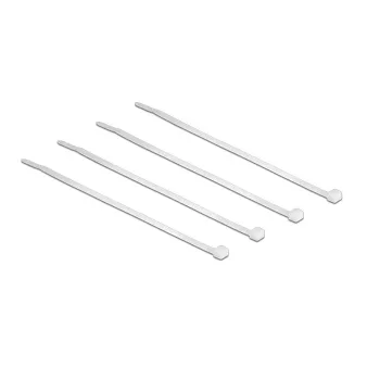 Delock δεματικά καλώδίων διαφανή L 200 x Π 3,6 mm 100 τεμ. (18606)