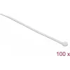 Delock δεματικά καλώδίων διαφανή L 200 x Π 3,6 mm 100 τεμ. (18606)