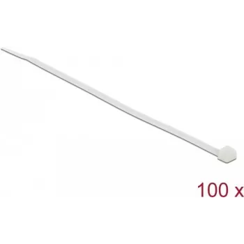 Delock δεματικά καλώδίων διαφανή L 200 x Π 3,6 mm 100 τεμ. (18606)
