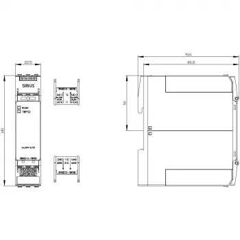 Siemens SIRIUS 3RN2 θερμικό ρελέ υπερφόρτωσης 0,7-1,0 A κλάση 10 S00 ακροδέκτες βίδας 3RN2010-1BW30