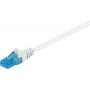 WENTRONIC Goobay CAT 6a καλώδιο patch, U/UTP, λευκό, 1,5 m - LSZH χωρίς αλογόνα, χαλκός (59825)