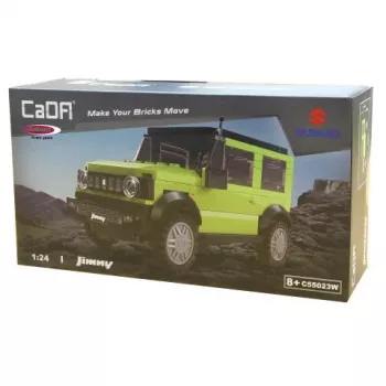 JAMARA CaDA Suzuki Jimny 1:24 τουβλάκια πράσινο 8+ (402865)
