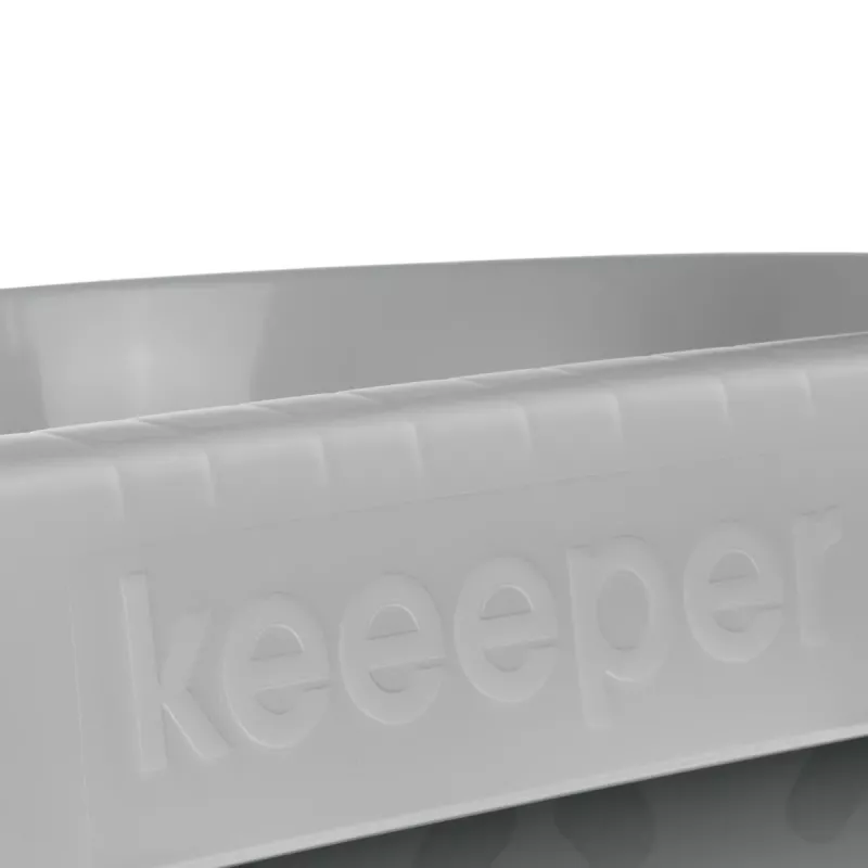 keeeper Tilda λεκάνη πλυσίματος, 30,5 L, Nordic Grey, εργονομική 1009213000000