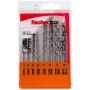 Fischer D-S 543027 Σετ σπειροειδών τρυπανιών για πέτρα 8 τεμ.