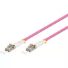 Wentronic 95938 Καλώδιο δικτύου οπτικών ινών LC σε LC Multimode, Ροζ
