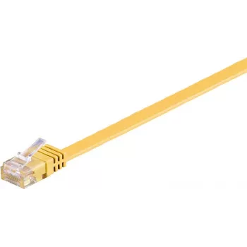 Wentronic RJ45 CAT6 0,5m Καλώδιο δικτύου, U/UTP, Κίτρινο 96396