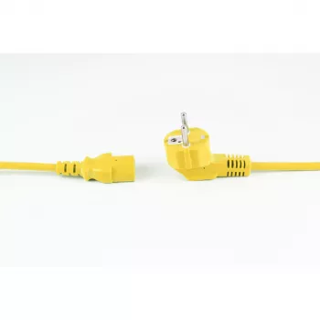 shiverpeaks BASIC-S Schuko σε IEC C13 Καλώδιο τροφοδοσίας, 1,8 m, Κίτρινο BS09-05182