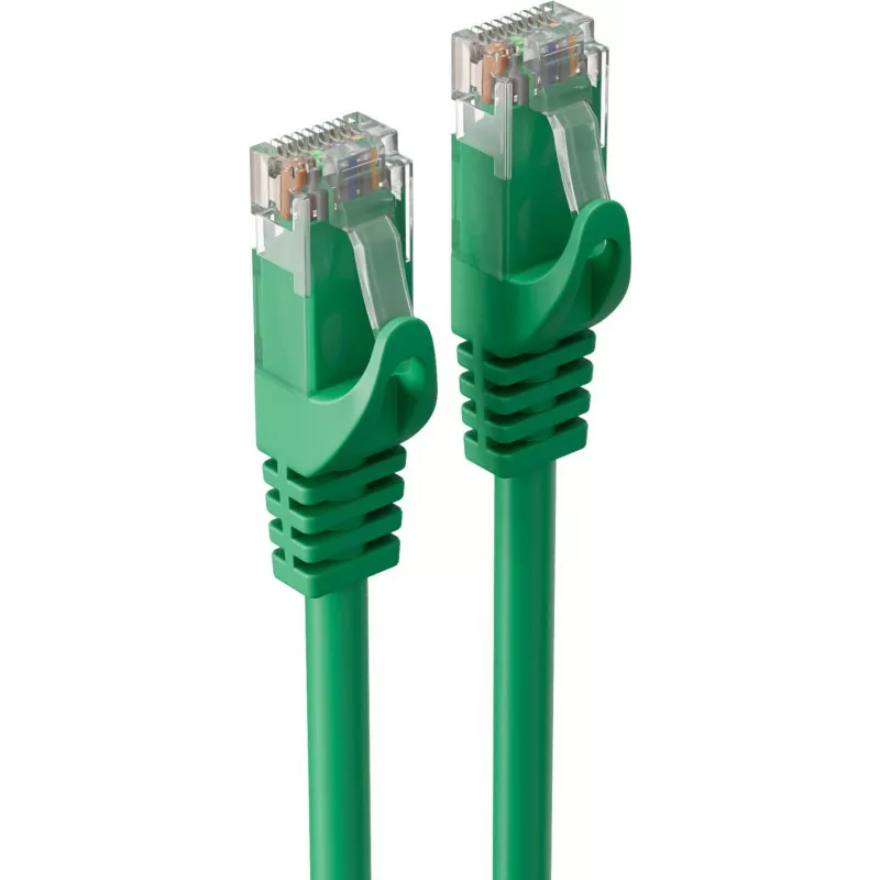SHIVERPEAKS BASIC-S Cat.6A U/UTP καλώδιο patch, πράσινο, 5m, RJ45, 10Gbps, 500MHz BS08-35053
