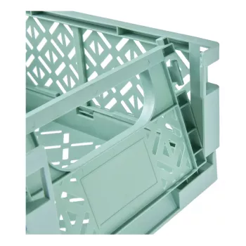 keeeper μίνι πτυσσόμενο κουτί fritzi, μέγεθος L, Nordic Green, 9,6 λίτρα, πτυσσόμενο διακοσμητικό κουτί αποθήκευσης, κατάλληλο για τρόφιμα, 1 τεμ. 1023431500000
