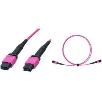 LogiLink FM7LC05 Καλώδιο patch MPO, 12 ίνες, Multimode OM4 50/125 µm, MPO/PC B/B, Type B, 5 m