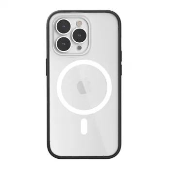 Woodcessories ECO646 iPhone 14 Pro Max Θήκη Διάφανη Μαύρη