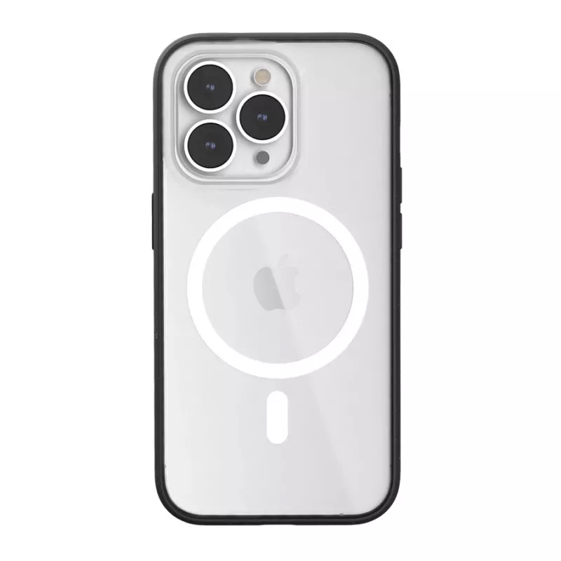 Woodcessories ECO646 iPhone 14 Pro Max Θήκη Διάφανη Μαύρη