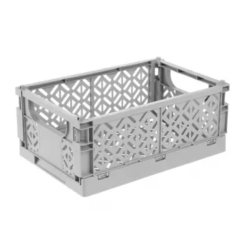 keeeper Mini-πτυσσόμενο κουτί fritzi, Μέγεθος M, Nordic Grey, 3,4 λίτρα, πτυσσόμενο κουτί διακόσμησης, κατάλληλο για τρόφιμα, 1 τεμ. 1023313000000