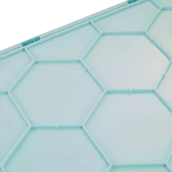 keeeper Profi Πτυσσόμενο κουτί lea, 32 λίτρα, Aquamarin, αντοχή 30 kg, λαβές Soft-Grip, PP/TPE, 1 τεμ. 10296624000NN