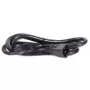 BACHMANN IEC C20 σε C19 Καλώδιο ρεύματος 1m Μαύρο 16A 250V 356.1228