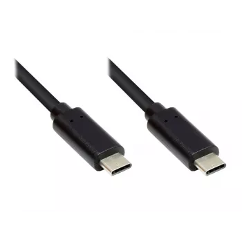 EXSYS EX-K1585-2.0 καλώδιο USB-C 2 m, USB 3.2 Gen 1, μαύρο