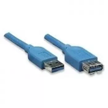 EXSYS EX-K1630-2 καλώδιο USB 3.2 Gen 1, USB-A σε USB-B, 2 m, μπλε