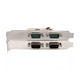 EXSYS EX-45034IS κάρτα PCI Express 4-Port RS-232 σειριακή με οπτική απομόνωση 2,5kV