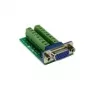 EXSYS EX-49020 προσαρμογέας καλωδίου VGA 16-Pin πράσινο - ασημί