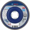 Bosch X-LOCK δίσκος λείανσης με φυλλαράκια 115 mm G 60 για μέταλλο, γωνιακός, X571 Best for Metal 2608621763