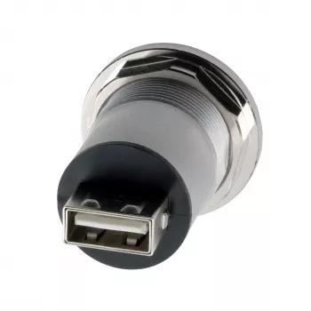 EXSYS EX-49191 Προσαρμογέας ενσωμάτωσης USB 2.0, υποδοχή USB-A σε υποδοχή USB-A, μεταλλικός