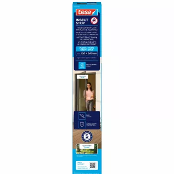 tesa Insect Stop Ανθρακί Πόρτα προστασίας από έντομα 1,2 x 2,4 m 55197-00101-00