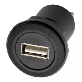 EXSYS EX-49212 Προσαρμογέας ενσωμάτωσης USB 2.0, υποδοχή USB-A σε υποδοχή USB-A, μαύρος