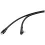 Renkforce Καλώδιο USB4 USB-C σε USB-C 1m Μαύρο 8K UHD Μαγνητικό βύσμα RF-6438138