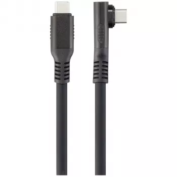 Renkforce Καλώδιο USB4 USB-C σε USB-C 1m Μαύρο 8K UHD Μαγνητικό βύσμα RF-6438138