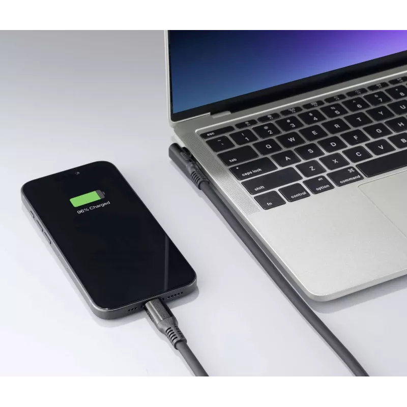 Renkforce Καλώδιο USB4 USB-C σε USB-C 1m Μαύρο 8K UHD Μαγνητικό βύσμα RF-6438138