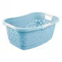 keeeper Lasse Εργονομικό νεφροειδές καλάθι ρούχων, Nordic Blue, 40 L, Λαβές Soft-Grip, 1 τεμ. 1078268000000