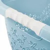 keeeper Lasse Εργονομικό νεφροειδές καλάθι ρούχων, Nordic Blue, 40 L, Λαβές Soft-Grip, 1 τεμ. 1078268000000