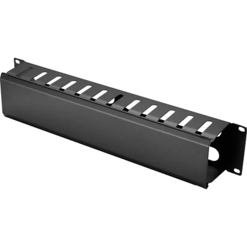 Renkforce RF-7112618 19 ιντσών διαχείριση καλωδίων rack 2U μαύρο