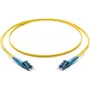 Corning LC/LC OS2 Single-Mode Duplex καλώδιο patch οπτικής ίνας, 10m, κίτρινο F040402G2Z20010M