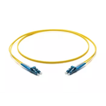 Corning LC/LC OS2 Single-Mode Duplex καλώδιο patch οπτικής ίνας, 10m, κίτρινο F040402G2Z20010M