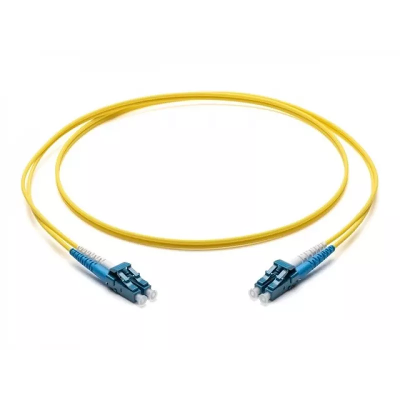 Corning LC/LC OS2 Single-Mode Duplex καλώδιο patch οπτικής ίνας, 10m, κίτρινο F040402G2Z20010M