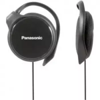 Panasonic RP-HS46E αθλητικά clip-on ακουστικά με άγκιστρο αυτιού - μαύρο