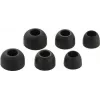 Renkforce In-Ear ακουστικά ακροφύσια, 3 ζεύγη, μαύρο (RF-5044672)