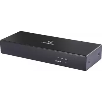 Renkforce RF-DVIS-200 DVI Splitter Εσωτερικός 4K UHD 2-Port Μαύρο RF-6951664