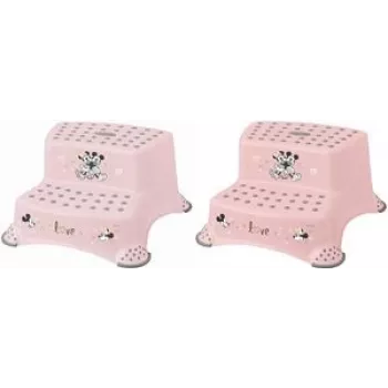 keeeper kids Σκαμπό Igor Minnie, Nordic Pink με εκτύπωση, Αντοχή 120 kg, αντιολισθητικά πόδια, 1 τεμ. 1003258124700