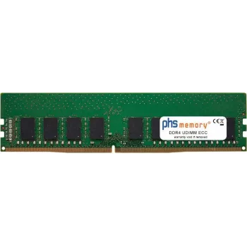 PHS-memory 16GB DDR4 ECC UDIMM 2666MHz PC4-21300E Μνήμη RAM για ASRock D1848TERD4U-4Q (SP552438)